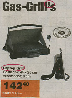 Migros Laptop Grill